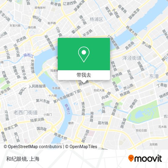 和纪眼镜地图