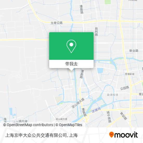 上海京申大众公共交通有限公司地图