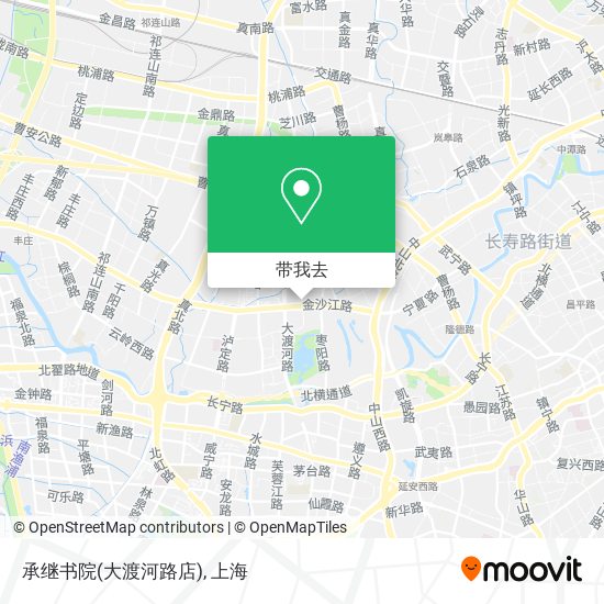 承继书院(大渡河路店)地图