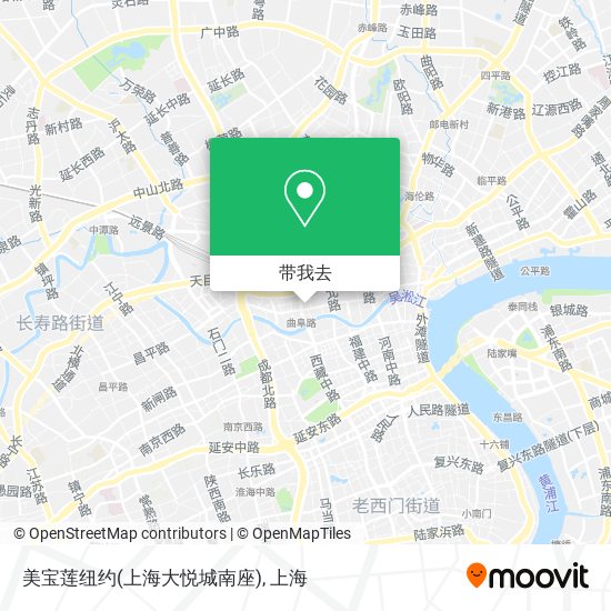 美宝莲纽约(上海大悦城南座)地图