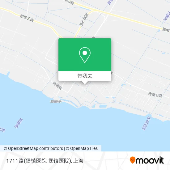 1711路(堡镇医院-堡镇医院)地图