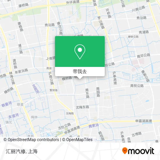 汇丽汽修地图