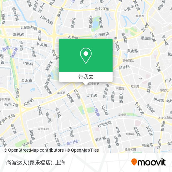 尚波达人(家乐福店)地图