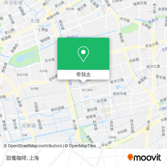 甜魔咖啡地图