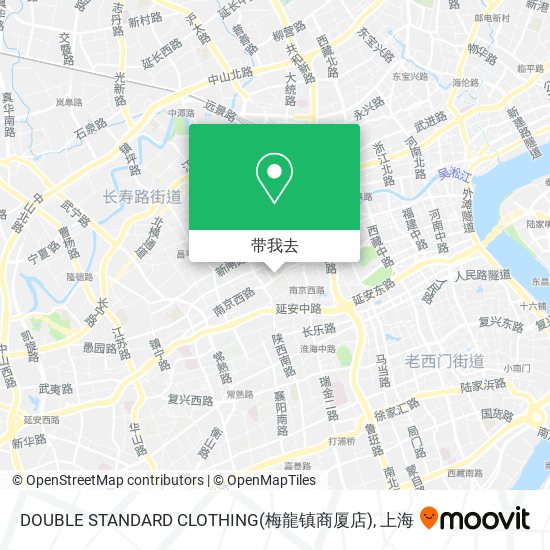 DOUBLE STANDARD CLOTHING(梅龍镇商厦店)地图