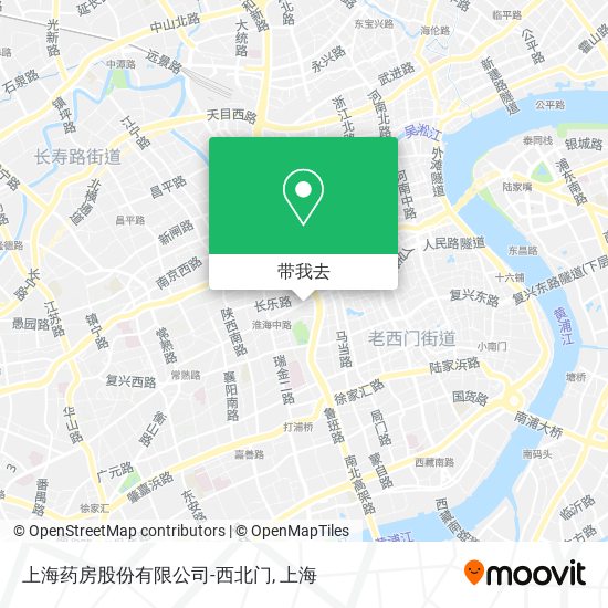 上海药房股份有限公司-西北门地图
