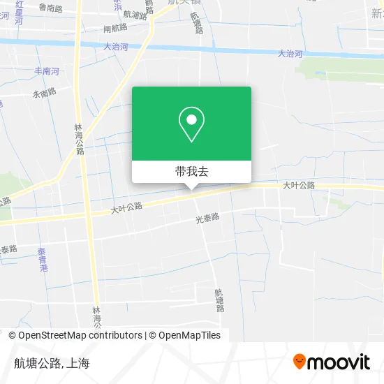 航塘公路地图
