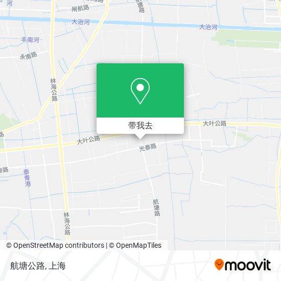 航塘公路地图