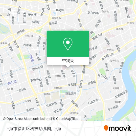 上海市徐汇区科技幼儿园地图