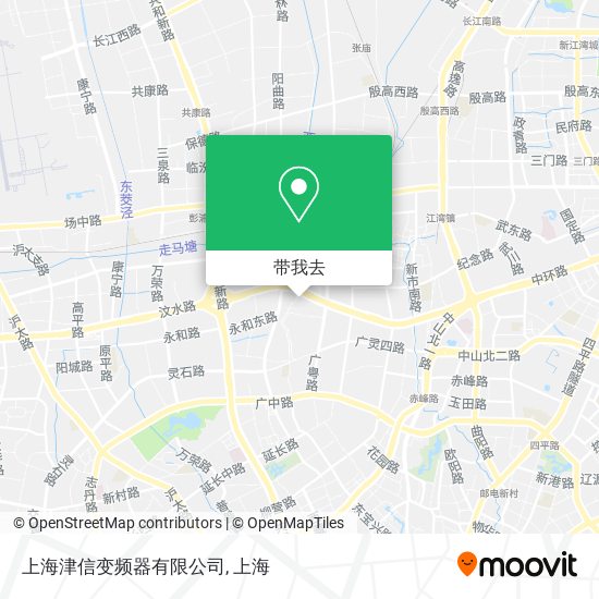 上海津信变频器有限公司地图