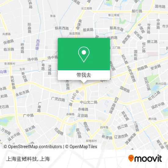 上海蓝鳍科技地图