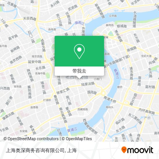 上海奥深商务咨询有限公司地图