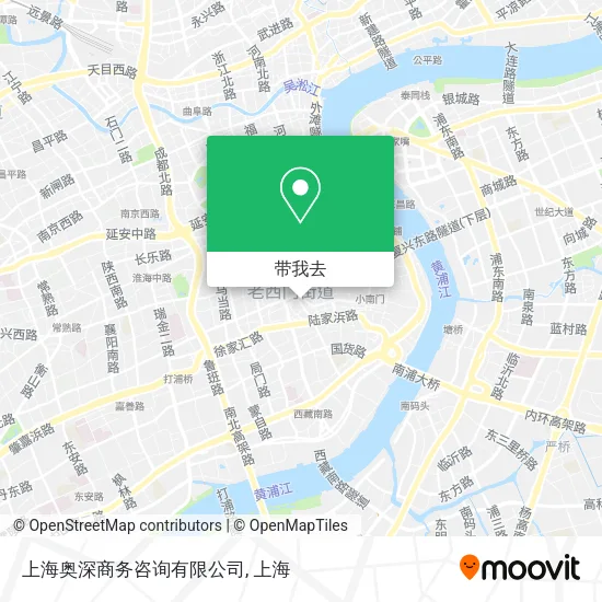 上海奥深商务咨询有限公司地图