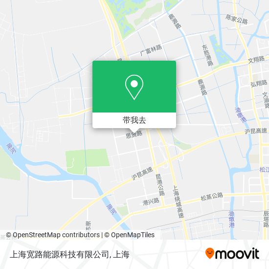 上海宽路能源科技有限公司地图