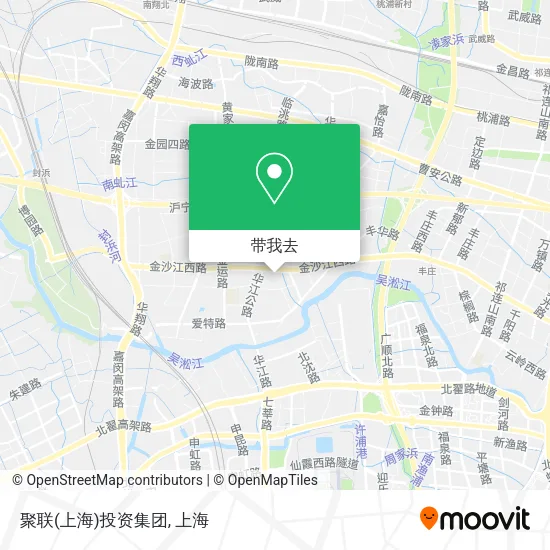 聚联(上海)投资集团地图