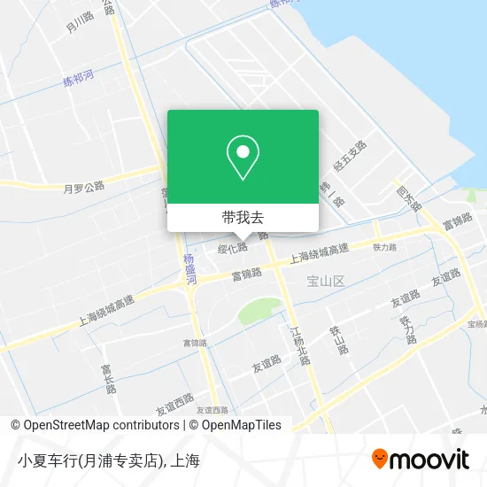 小夏车行(月浦专卖店)地图