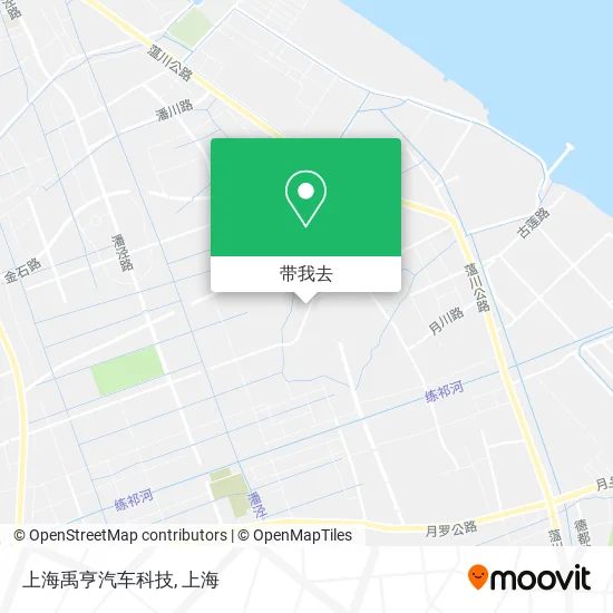 上海禹亨汽车科技地图