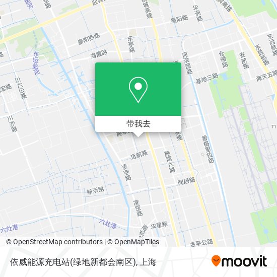依威能源充电站(绿地新都会南区)地图