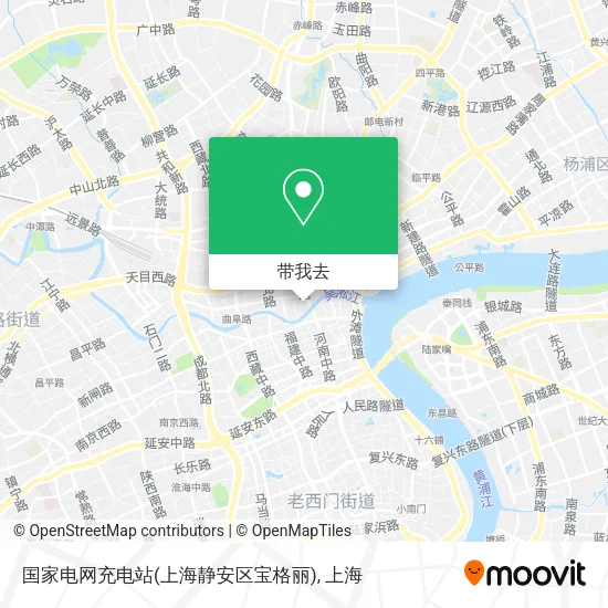 国家电网充电站(上海静安区宝格丽)地图