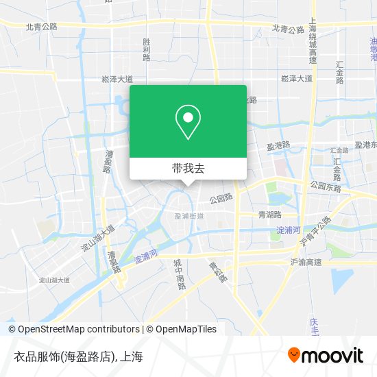 衣品服饰(海盈路店)地图