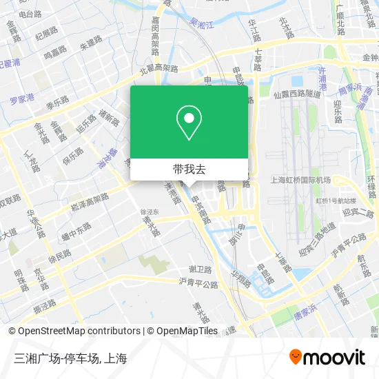 三湘广场-停车场地图