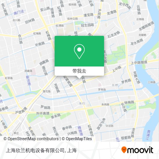 上海欣兰机电设备有限公司地图