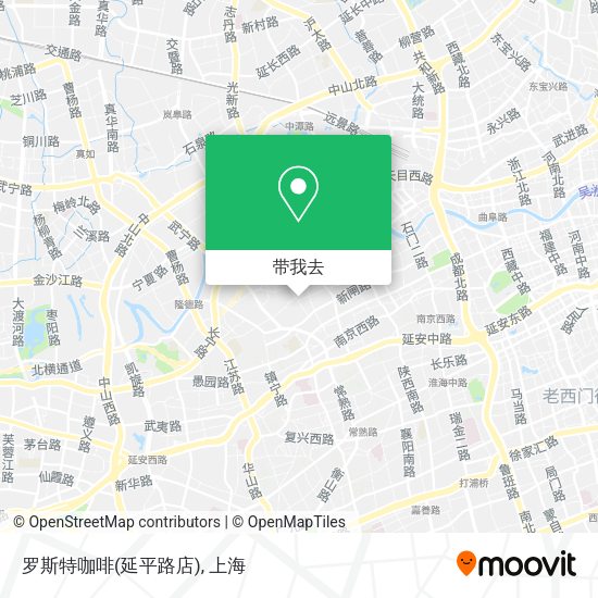 罗斯特咖啡(延平路店)地图