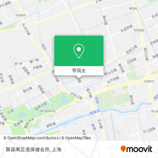 聚葆阁足道保健会所地图