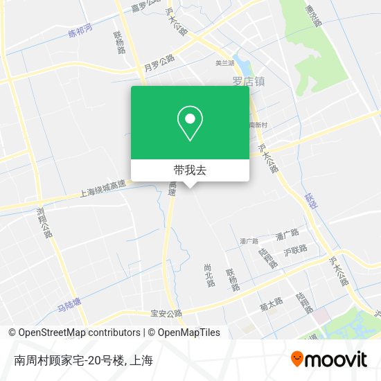 南周村顾家宅-20号楼地图