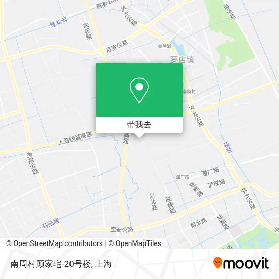 南周村顾家宅-20号楼地图