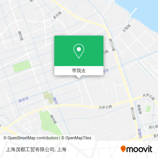 上海茂都工贸有限公司地图