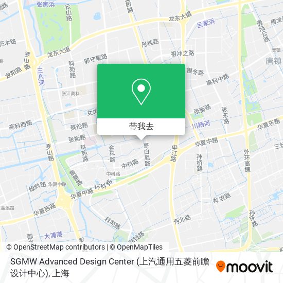 SGMW Advanced Design Center (上汽通用五菱前瞻设计中心)地图