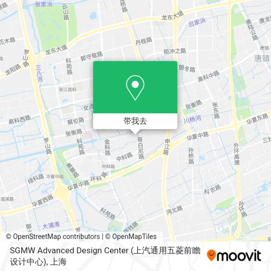 SGMW Advanced Design Center (上汽通用五菱前瞻设计中心)地图