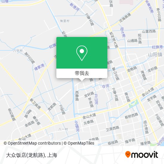 大众饭店(龙航路)地图