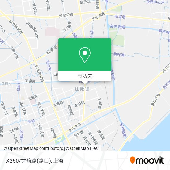 X250/龙航路(路口)地图