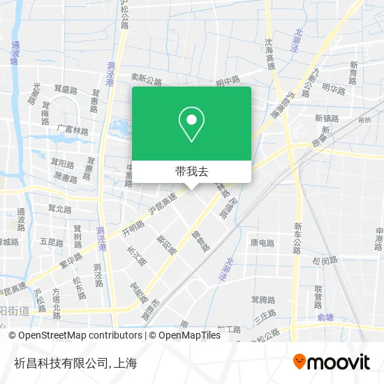 祈昌科技有限公司地图
