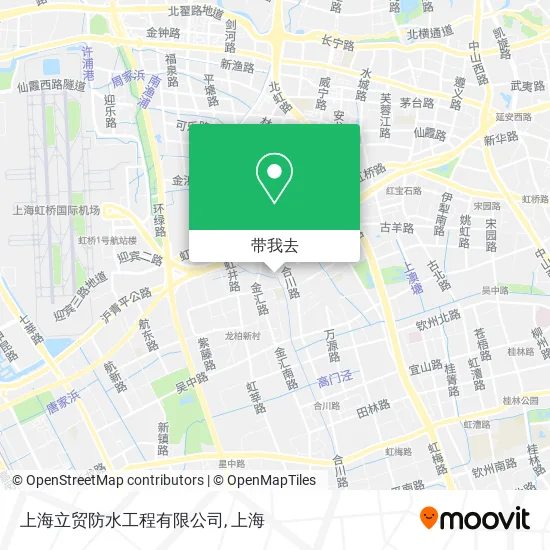 上海立贸防水工程有限公司地图