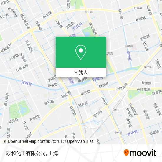 康和化工有限公司地图