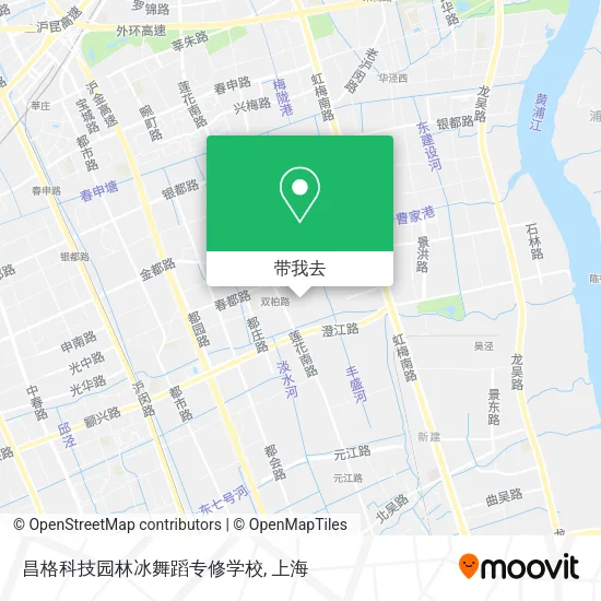 昌格科技园林冰舞蹈专修学校地图