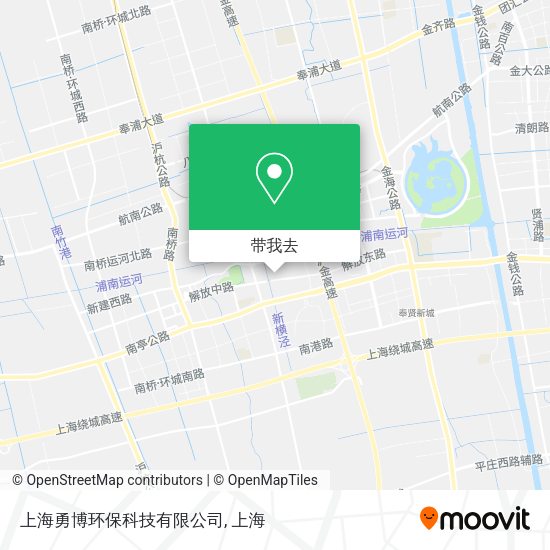 上海勇博环保科技有限公司地图
