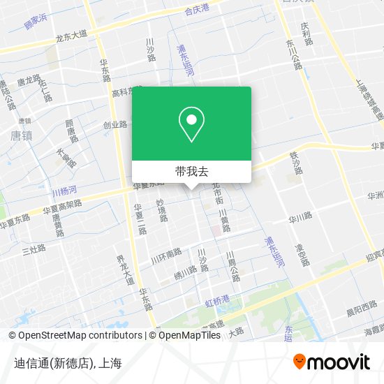 迪信通(新德店)地图