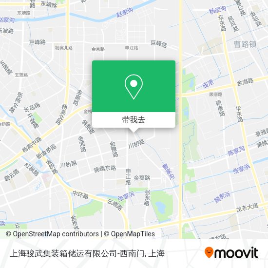 上海骏武集装箱储运有限公司-西南门地图