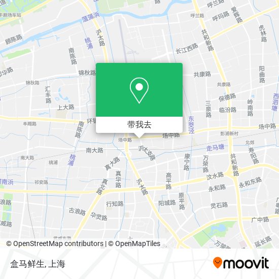 盒马鲜生地图