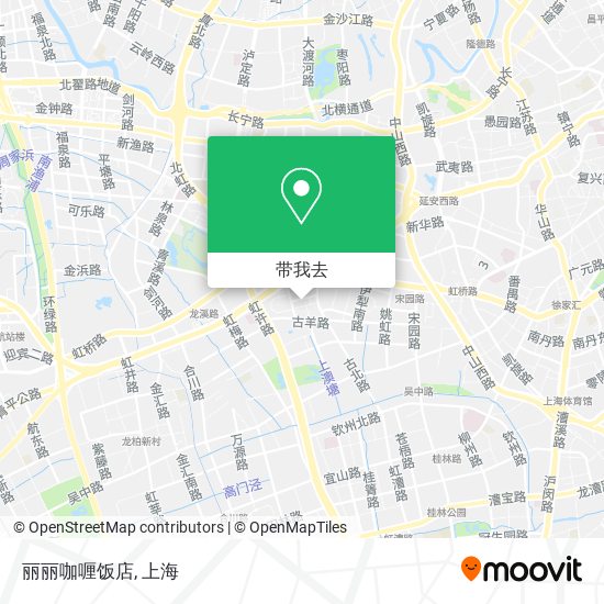 丽丽咖喱饭店地图