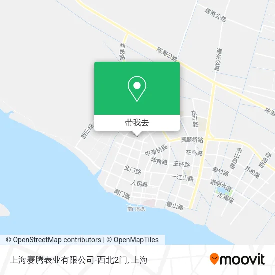上海赛腾表业有限公司-西北2门地图