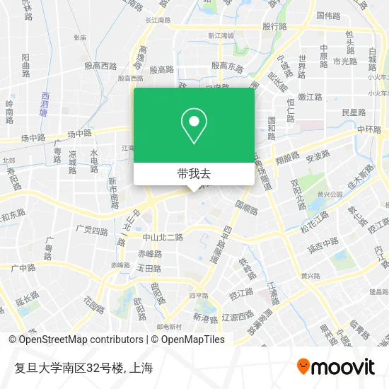 复旦大学南区32号楼地图