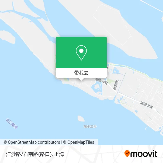 江沙路/石南路(路口)地图