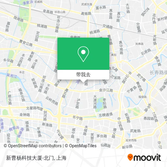 新曹杨科技大厦-北门地图