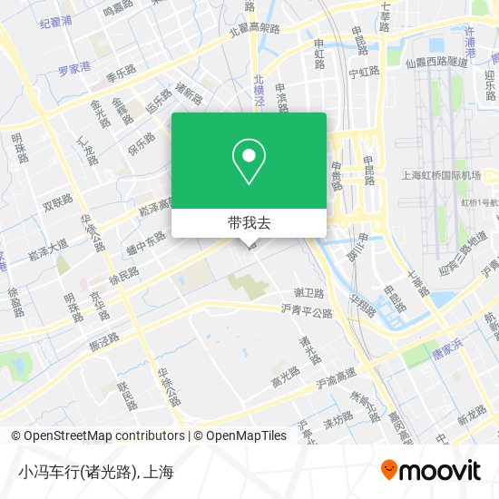 小冯车行(诸光路)地图