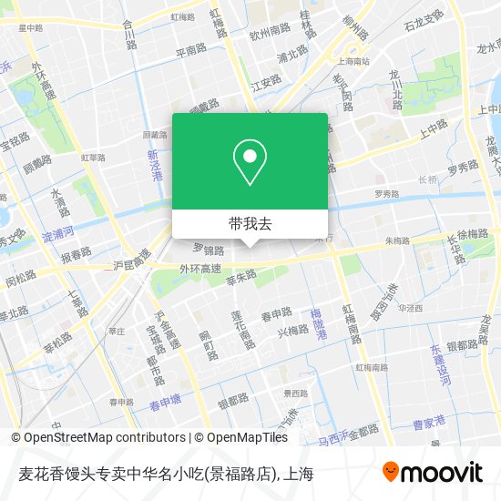 麦花香馒头专卖中华名小吃(景福路店)地图